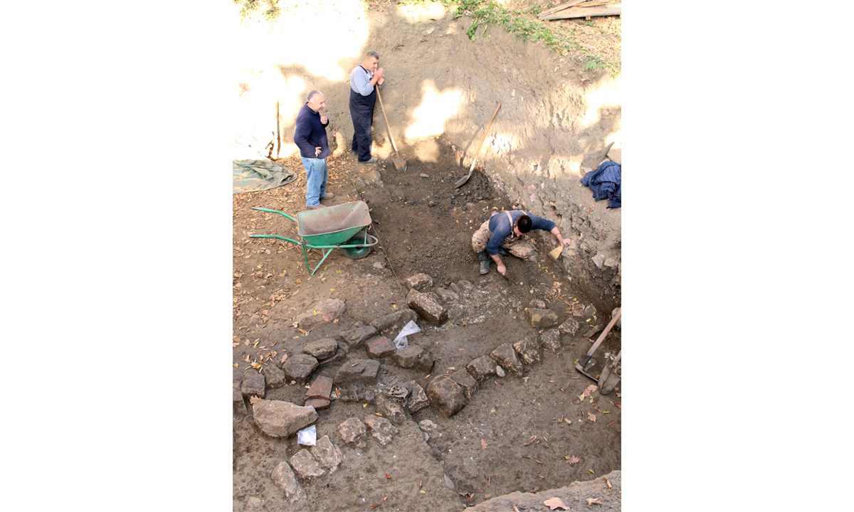 Археолошка ископавања у дворишту музеја 2022. године