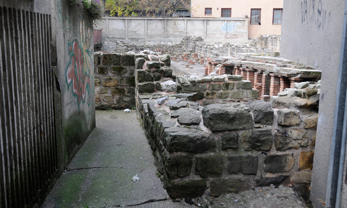 Roman baths in Čačak
