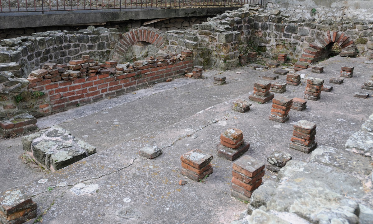 Roman baths in Čačak
